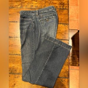 Eddie Bauer, size 4, curvy fit trouser jeans